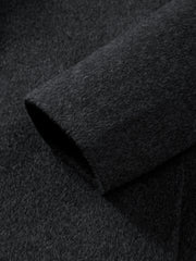 Men's Commuter Double-Breasted Wool Double-Face Coat
