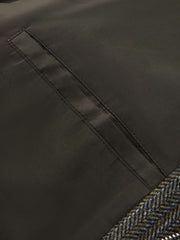 Men's Commuter Herringbone Harrington Wool Jacket