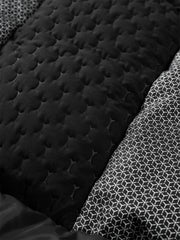 Men's 3D Jacquard Textured Goose Down Jacket