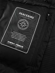 Men's 3D Jacquard Textured Goose Down Jacket