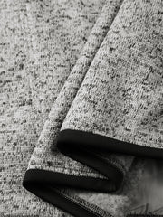 Men's Fleece-Lined Stand-Collar Jacket