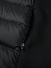 Men's Dual-Fabric Quilted Puffer Jacket