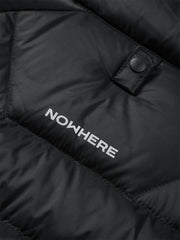 Men's Dual-Fabric Quilted Puffer Jacket