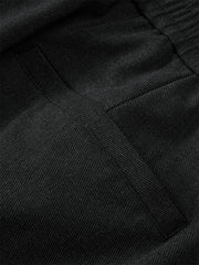 Men's Dark Gray Straight-Leg Cargo Pants
