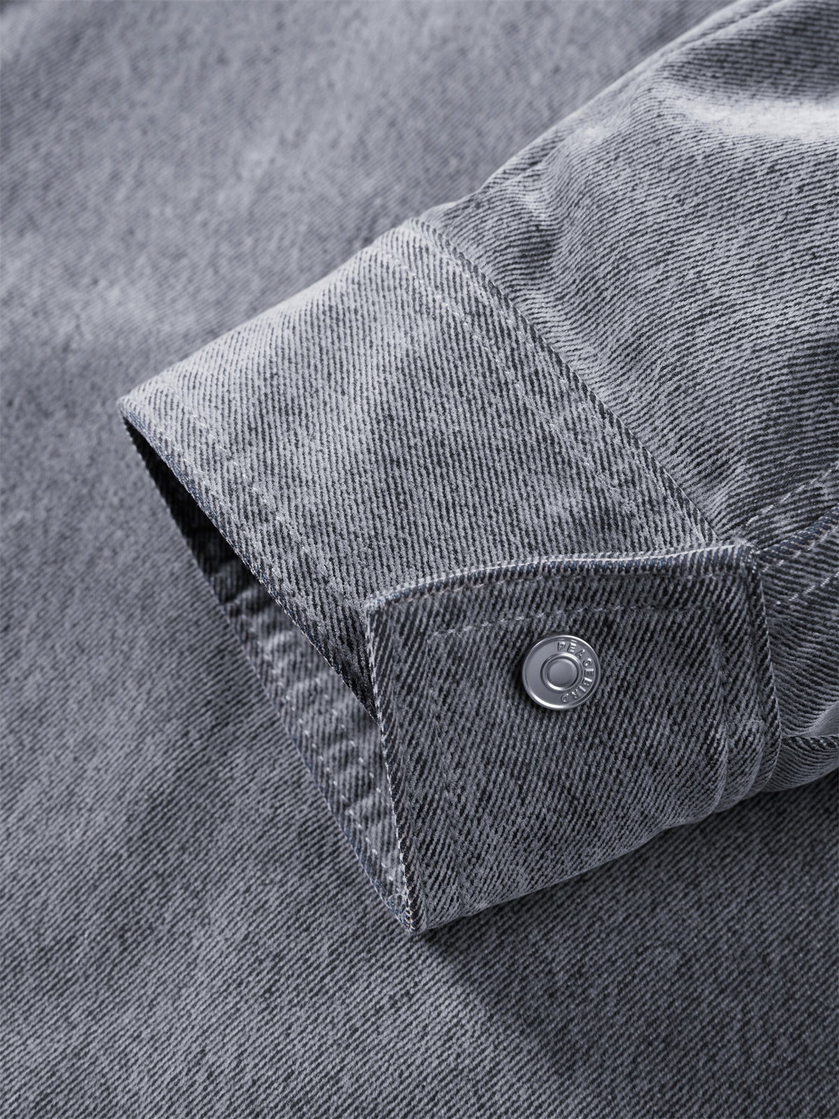 Men's Flocked Denim Jacket