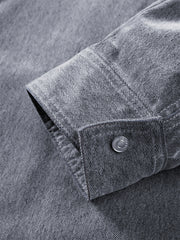 Men's Flocked Denim Jacket