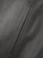 Men's Harrington Faux Suede Stand-Collar Padded Jacket