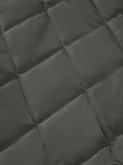 Men's Harrington Faux Suede Stand-Collar Padded Jacket
