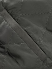 Men's Harrington Faux Suede Stand-Collar Padded Jacket