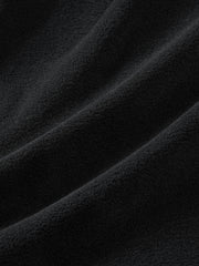 Men's Casual Black Stand Collar Jacket