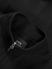 Men's Commuter Wool-Blend Stand-Collar Padded Jacket