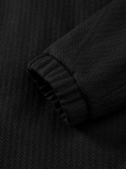 Men's Commuter Wool-Blend Stand-Collar Padded Jacket