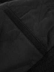 Men's Commuter Wool-Blend Stand-Collar Padded Jacket