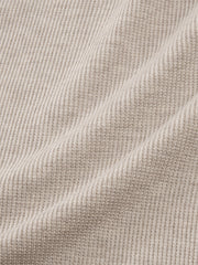 Men's Casual Contrast-Color Crewneck Knit Top
