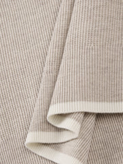 Men's Casual Contrast-Color Crewneck Knit Top