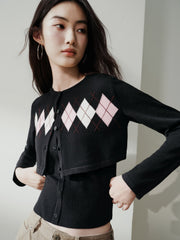 Women's Casual Detachable Knit Two-Piece Set