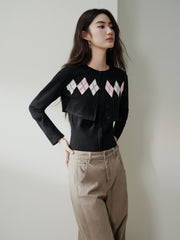 Women's Casual Detachable Knit Two-Piece Set