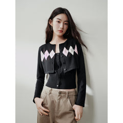 Women's Casual Detachable Knit Two-Piece Set