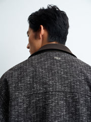 Men's Casual Barn-Style Knit Padded Jacket