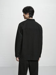Men's Plaid Jacquard Shirt