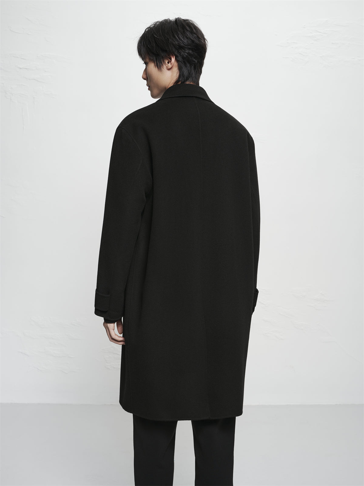 Men's Double-Face Trench-Style Coat