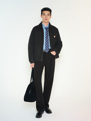 Men's Utility-Style 90% White Duck Down Jacket
