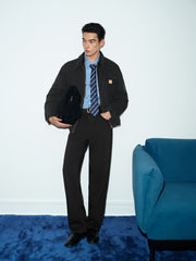 Men's Utility-Style 90% White Duck Down Jacket