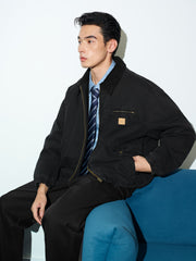 Men's Utility-Style 90% White Duck Down Jacket