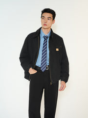 Men's Utility-Style 90% White Duck Down Jacket