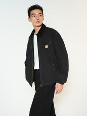 Men's Utility-Style 90% White Duck Down Jacket