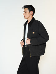 Men's Utility-Style 90% White Duck Down Jacket