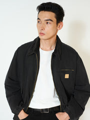 Men's Utility-Style 90% White Duck Down Jacket