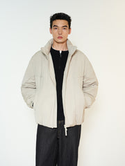 Men's American Streetwear Cold-Proof Stand-Collar Down Jacket