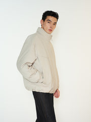 Men's American Streetwear Cold-Proof Stand-Collar Down Jacket