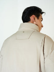 Men's American Streetwear Cold-Proof Stand-Collar Down Jacket