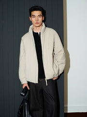 Men's American Streetwear Cold-Proof Stand-Collar Down Jacket