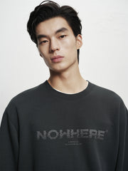 Men's Graphic Embroidered Crewneck Sweatshirt