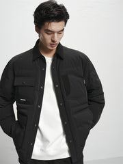 Men's Lightweight Utility Down Shirt Jacket