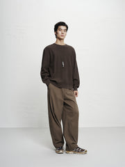 Men's Patch-Detail Pullover Sweater