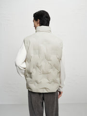 Men's Embossed Down Vest