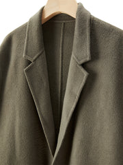 Men's Double-Faced Wool Coat