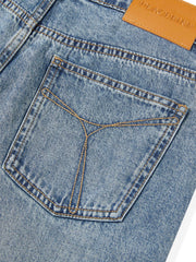 Women's Casual Sparkle Meteor Wide-Leg Jeans