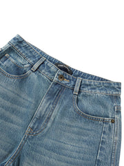 Women's Casual High-Rise Distressed Jeans