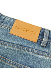 Women's Casual High-Rise Distressed Jeans