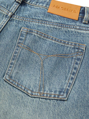 Women's Casual High-Rise Distressed Jeans