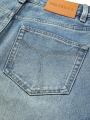 Women's Casual Flattering High-Rise Wide-Leg Jeans