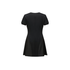 Women's Slim-Fit Paneled Mini Dress