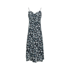 Women's Ruched Printed Slip Dress