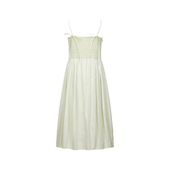 Women's Bodycon Smocked Slip Dress