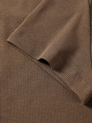 Women's Slim-Fit Contrast Knit Dress